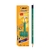 LAPIZ NEGRO BIC EVOLUTION CON GOMA CAJA X 12 UNIDADES