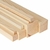 MADERA PINO EN VARILLAS X 1 MTS DE 6 MM X 6 MM X 10 U. AERO STAR