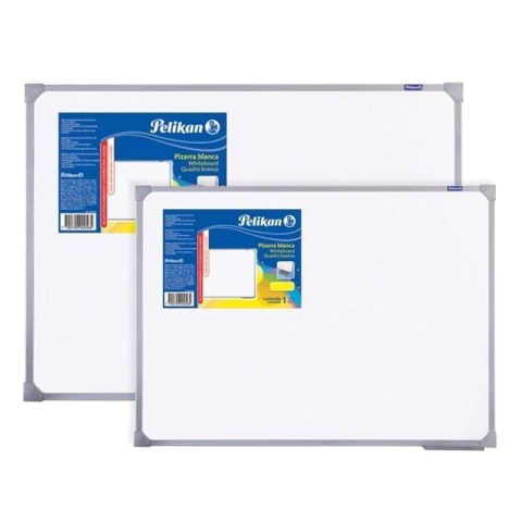 PIZARRA PELIKAN DE 60 X 90 CM. BLANCA P/MARCADOR