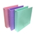 CARPETA LAMA ESCOLAR 3 X 40 MM FORRADA PVC PASTEL X 3 U