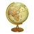 GLOBO TERRAQUEO PLOW BASE PLASTICO 30 CM ANTIGUO (307AW)