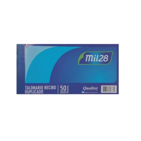 TALONARIO 1028 RECIBI DUPLICADO X 50 JUEGOS X 5 U.