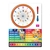 IMAN E.C. RELOJ EDUCATIVO DE 20 X 15 CM X 32 PIEZAS (IM3010)