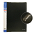 CARPETA TRAMA PLASTICA KISMET A4 NEGRO