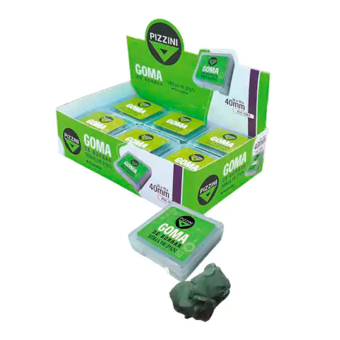 GOMA DE BORRAR PIZZINI MOLDEABLE (MIGA DE PAN) X 18 U.