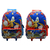 MOCHILA CRESKO 18" C/CARRITO SONIC TEAM (SO328) - comprar online