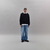 crewneck long sleeve t-shirt - nös