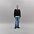 crewneck long sleeve t-shirt - comprar online