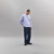 jean raw denim set - comprar online