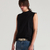 black tank top t-shirt - nös