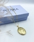 Colar Relicário Oval Banhado a Ouro 18k