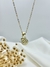 Colar Medalha Anjo da Guarda Banhado a Ouro 18k
