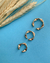Trio de Piercings Fakes Juliette - comprar online