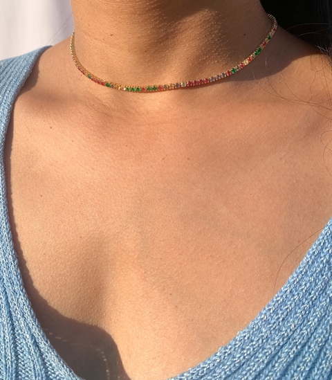 Choker Riviera Colorida