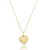 Colar Heart Banhado a Ouro - comprar online