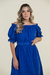 Vestido Ana - Azul - Talita Soares - Vestir e Brilhar