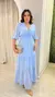 Vestido Rita - Azul Bebê