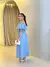 Vestido Átila - Azul Linho - comprar online