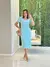 Vestido Bette - Azul