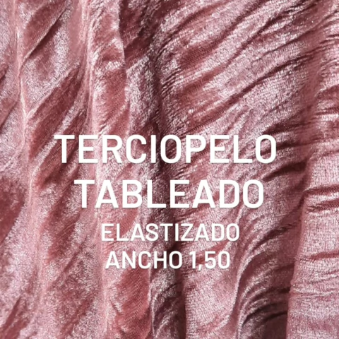 TERCIOPELO TABLEADO - comprar online