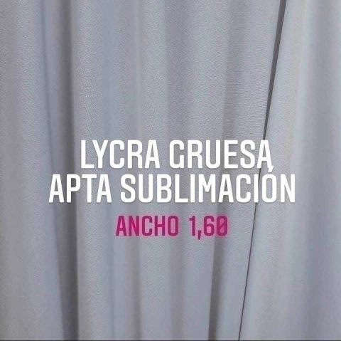 LYCRA BLANCA GRUESA