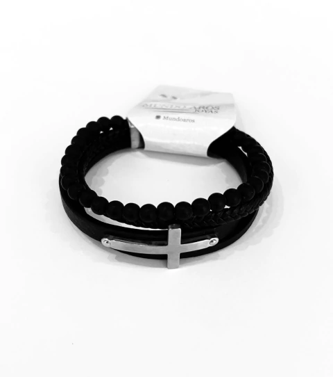 Pulsera de eco cuero