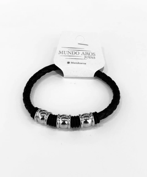 Pulsera de eco cuero