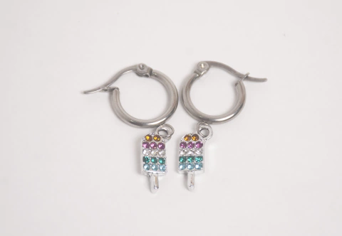 Aros Diseños Colgantes Acero Quirurgico - comprar online