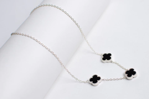 Cadenas Trebol Plata 925 - comprar online