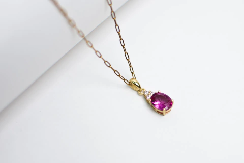 Dijes Ovalados Cubic Plata Gold