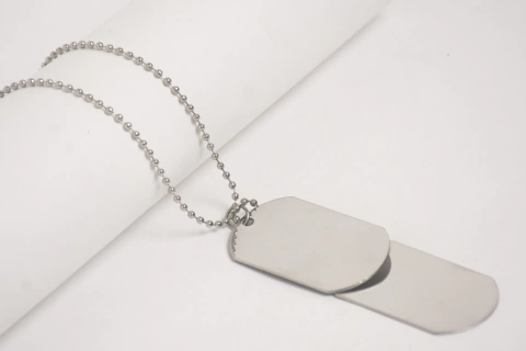 Conjunto Chapita Identificadora Acero