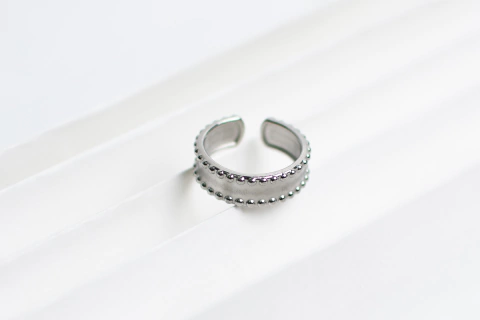 Anillo Cleo Acero Blanco - comprar online