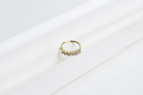 Sin Fin Cubics Plata Gold