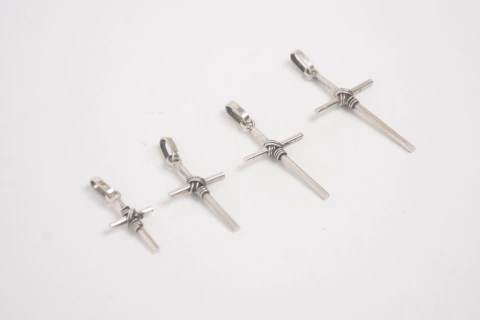 Cruz Plata Palito Criolla