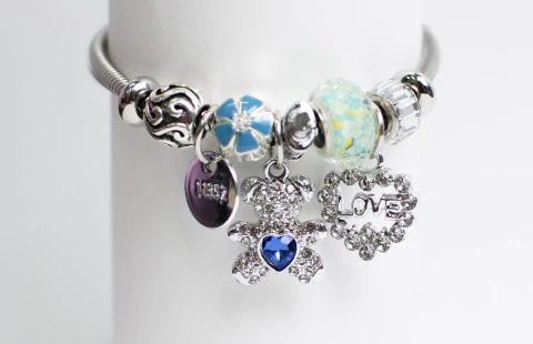 Pulsera Pandor Ositos Acero