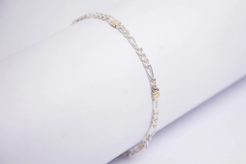 Pulsera 3x1 Plata y Oro