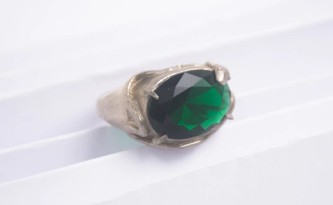 Anillo Stone Redondo Plata 925