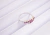 Anillo Fuxia Plata 925
