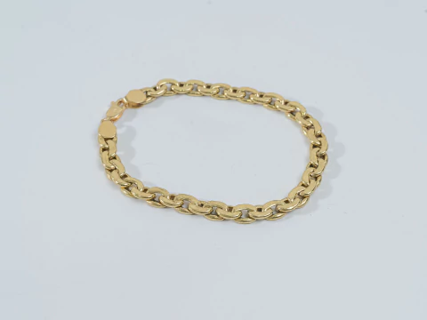 Pulsera Espejo Oro 18kl 10gr