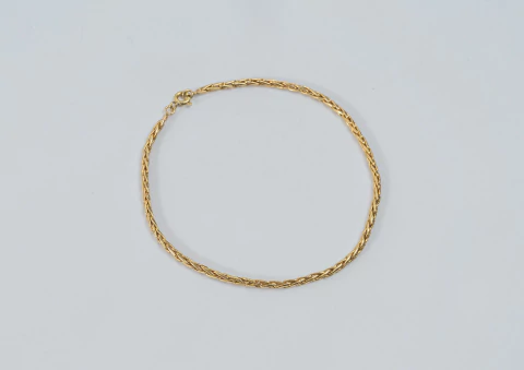Pulsera Espiga Oro 18kl 2.8gr