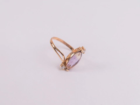 Anillo Elaine Oro 18kl 2gr