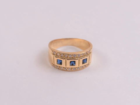 Anillo Brigittie Oro 18kl 5,5gr