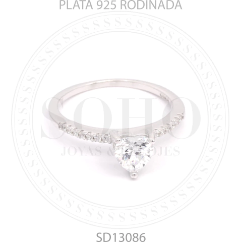 Anillo De Plata Soho sd13086