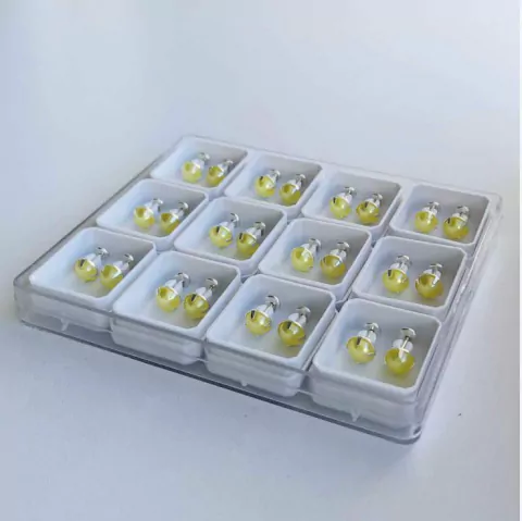 Abridores De Plata Media Perla