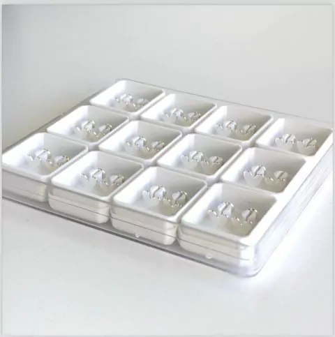 Abridores De Plata Corazon Liso