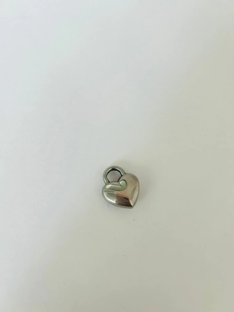 Dije Acero Quirúrgico Corazon