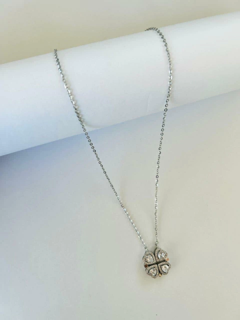 Cadena Acero Corazon