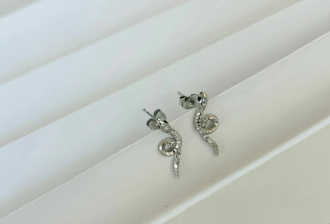 Aros Acero Serpiente