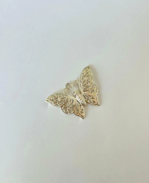 Dije Mariposa Plata 925