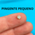 PINGENTE PONTO DE LUZ PEQUENO 5MM - OURO 18K na internet